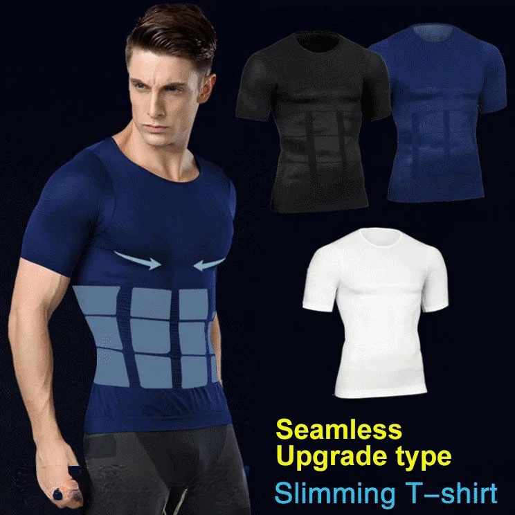 Men's Corset Muscle Fitness Shapewear Corset Tummy Tuck Vest