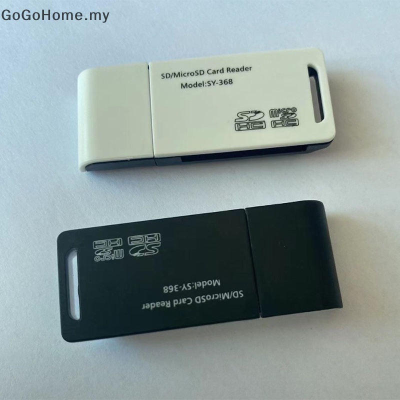 GOG USB 2 In 1 High Speed Card Reader For SD Micro SD TF Memory Card ...