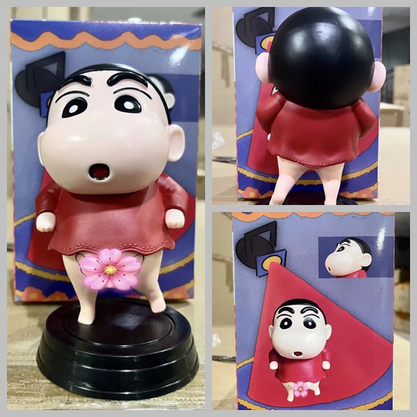 Nohara Shinsuke spoof crayon Shin-chan elephant nose stance Action ...