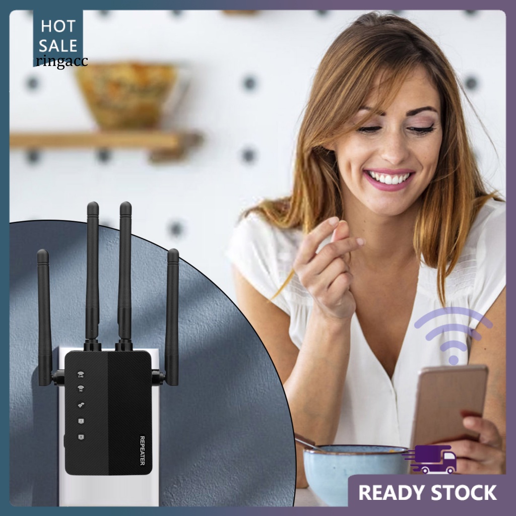 RGA Dual Band 1200mbps Signal Repeater for Extended Range Network