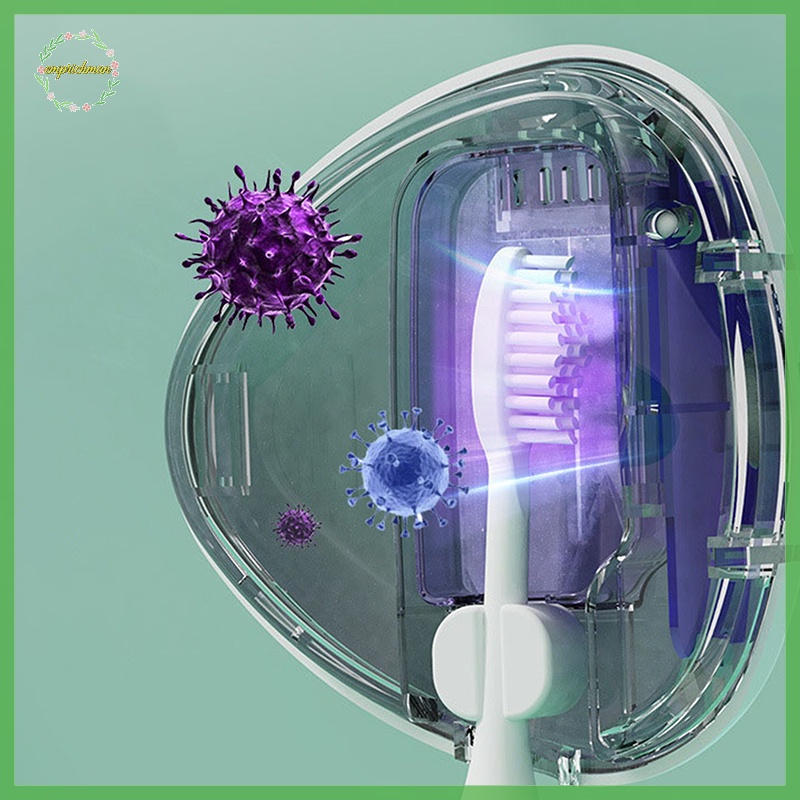 EPMN> Toothbrush Sanitizer Blue Light UV Toothbrush Head Disinfection