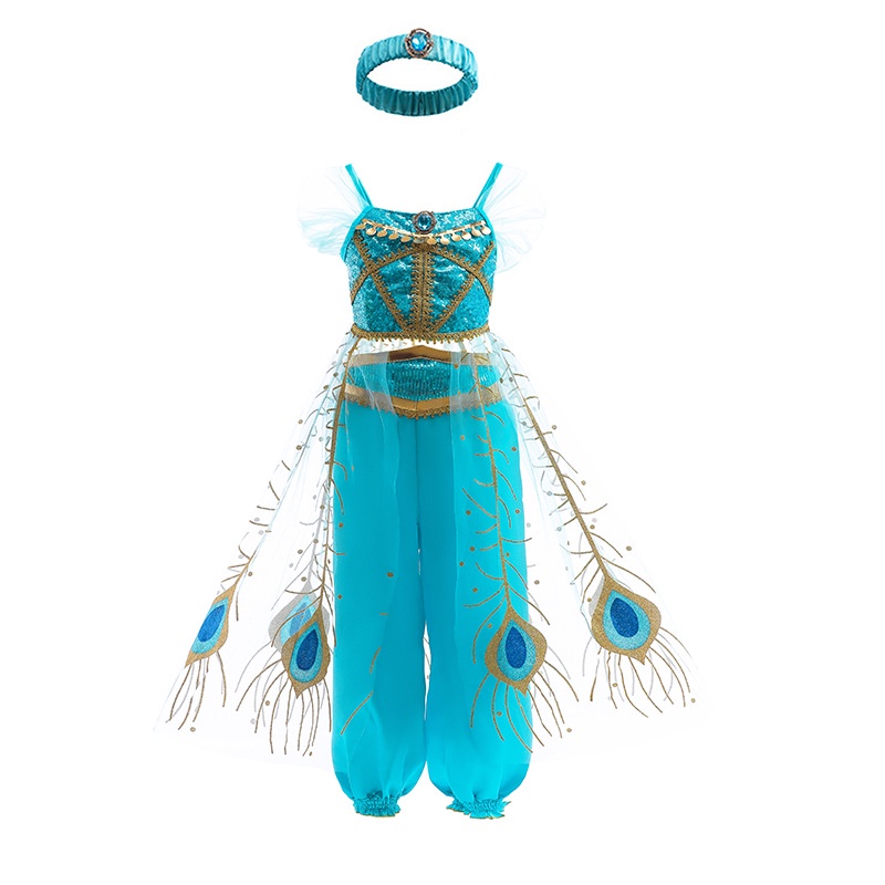Robe de vêtements pour enfants Filles princesse robe Cosplay Robes Fête