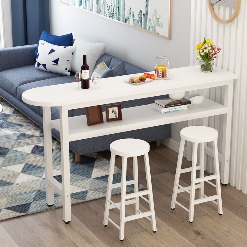 Kitchen Dining Table Kitchen Island Table Storage Shelf Bar Table Meja