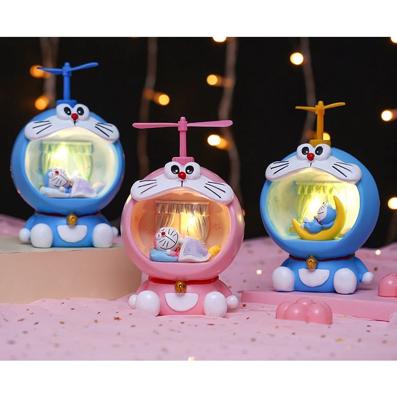 Doraemon Lamp Cute Bed Lamp Table Lamp Gift Lampu Doraemon Lampu