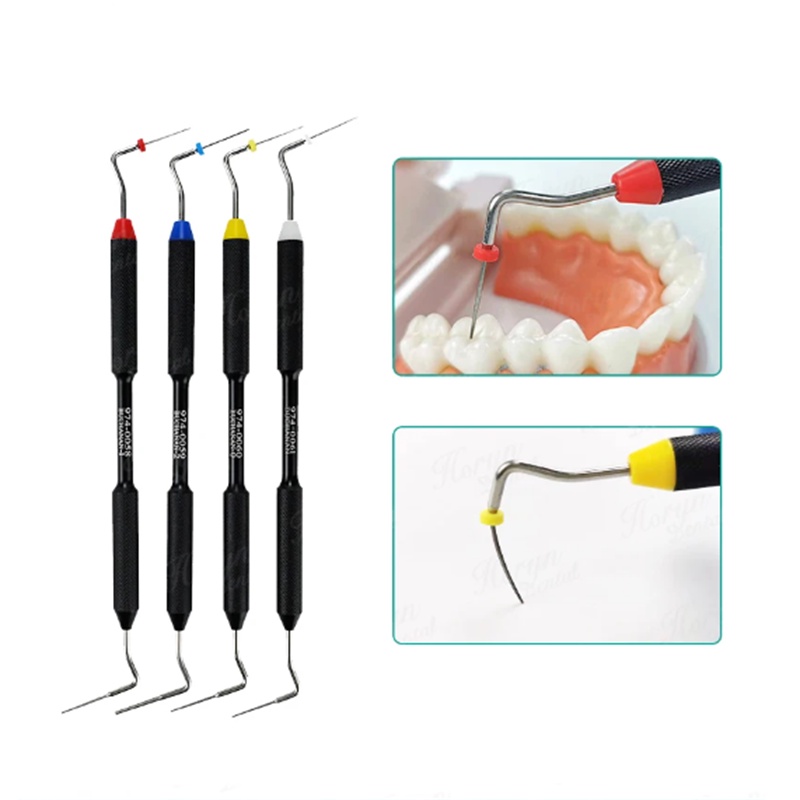 Dental Root Canal Filler Endo Hand Plugger Fill Dentistry Material Root