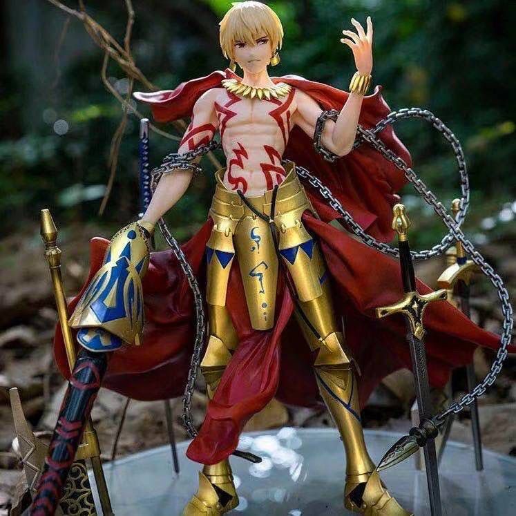 Fate FGO Fate Fate FGO Gilgamesh Gold Sparkling 1/8 Statue Boxed Figure