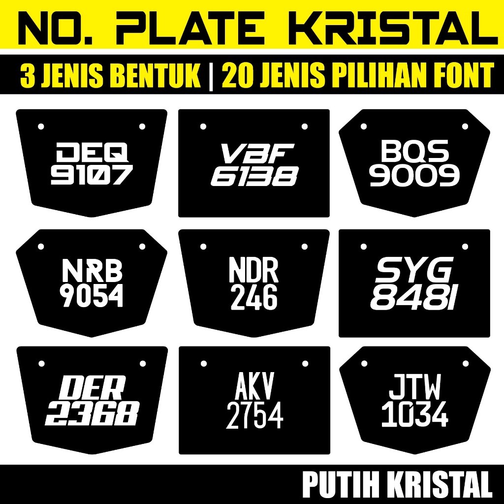 nombor-plate-motor-kristal-timbul-siap-nombor-pakackging-terbaik