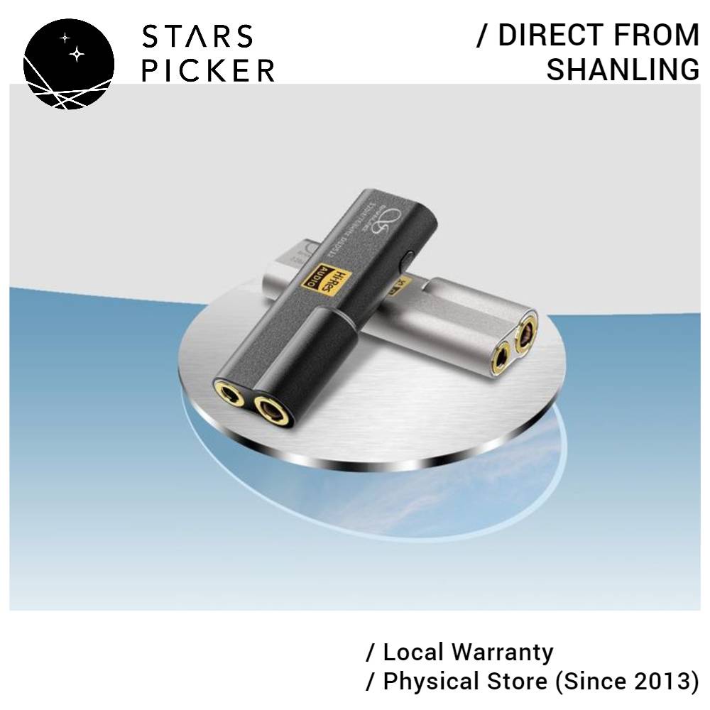 Shanling UA2 Plus HiRes Portable USB DAC/AMP ESS ES9038Q2M DAC 32bit