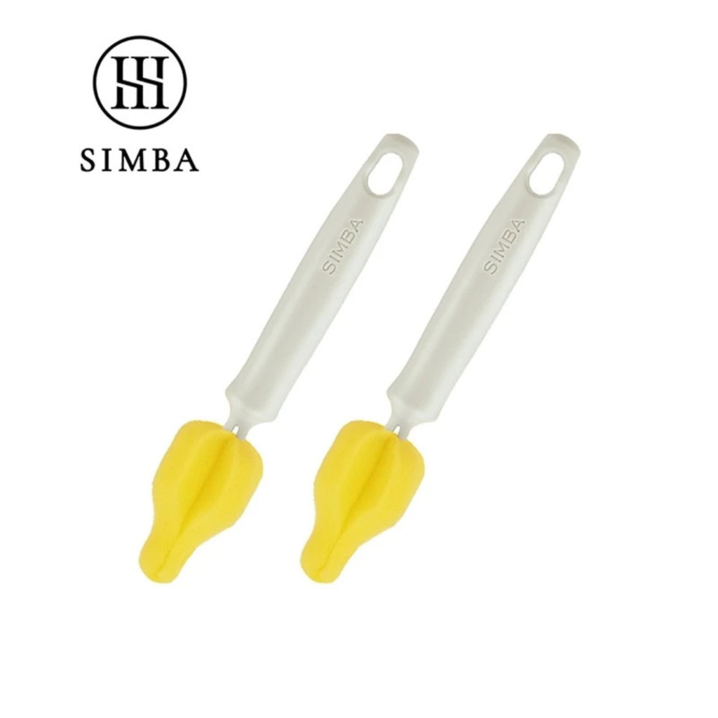 Simba Silky Sponge Teat Brush (2Pcs) | Shopee Malaysia