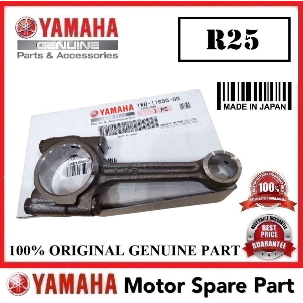 100% ORIGINAL YAMAHA R25 CONNECTING ROD ASSY 0 1WD-11650-00 CONROD CON ...