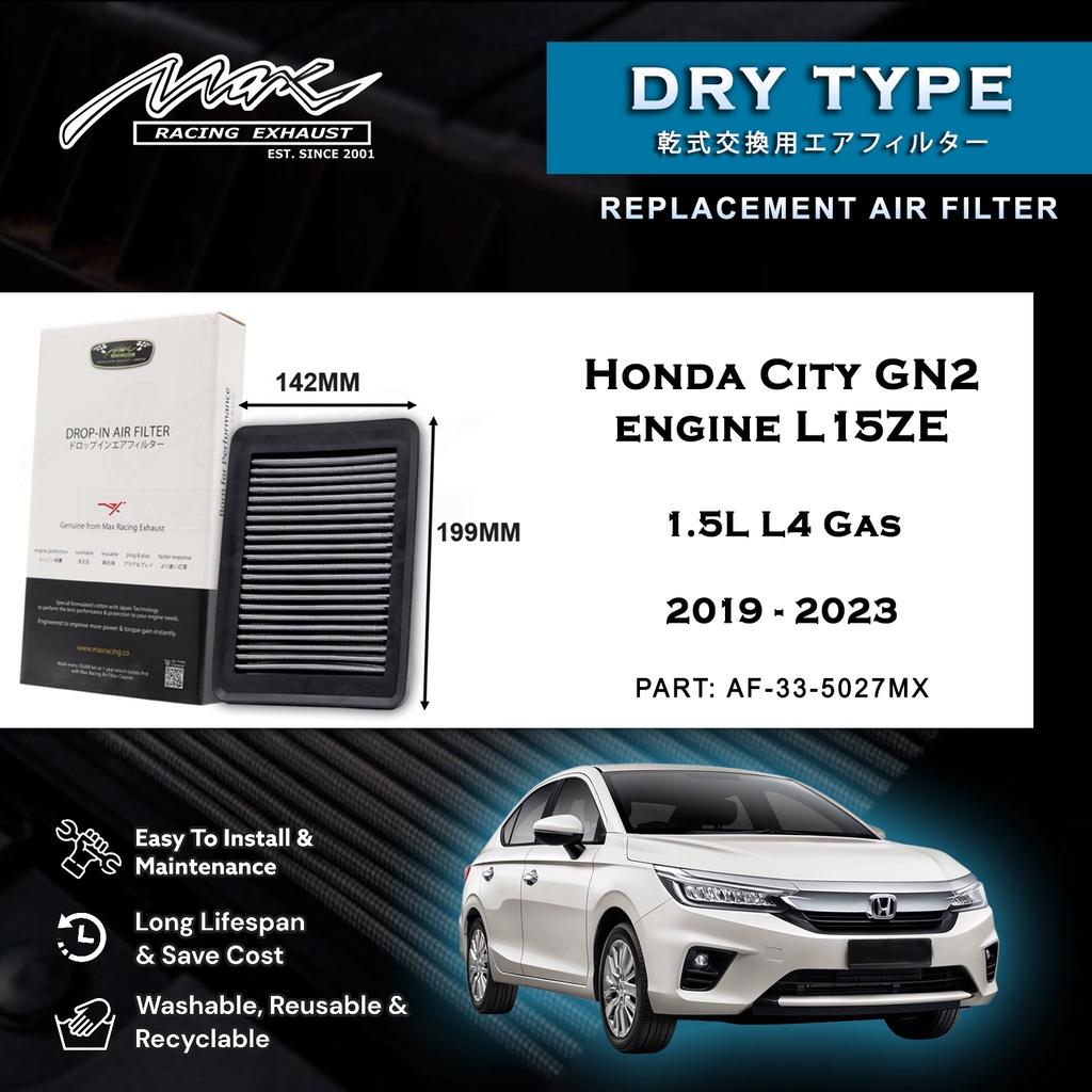 Honda City GN2 engine L15ZE 1.5L L4 Gas 2019 to 2023 335027MX Max