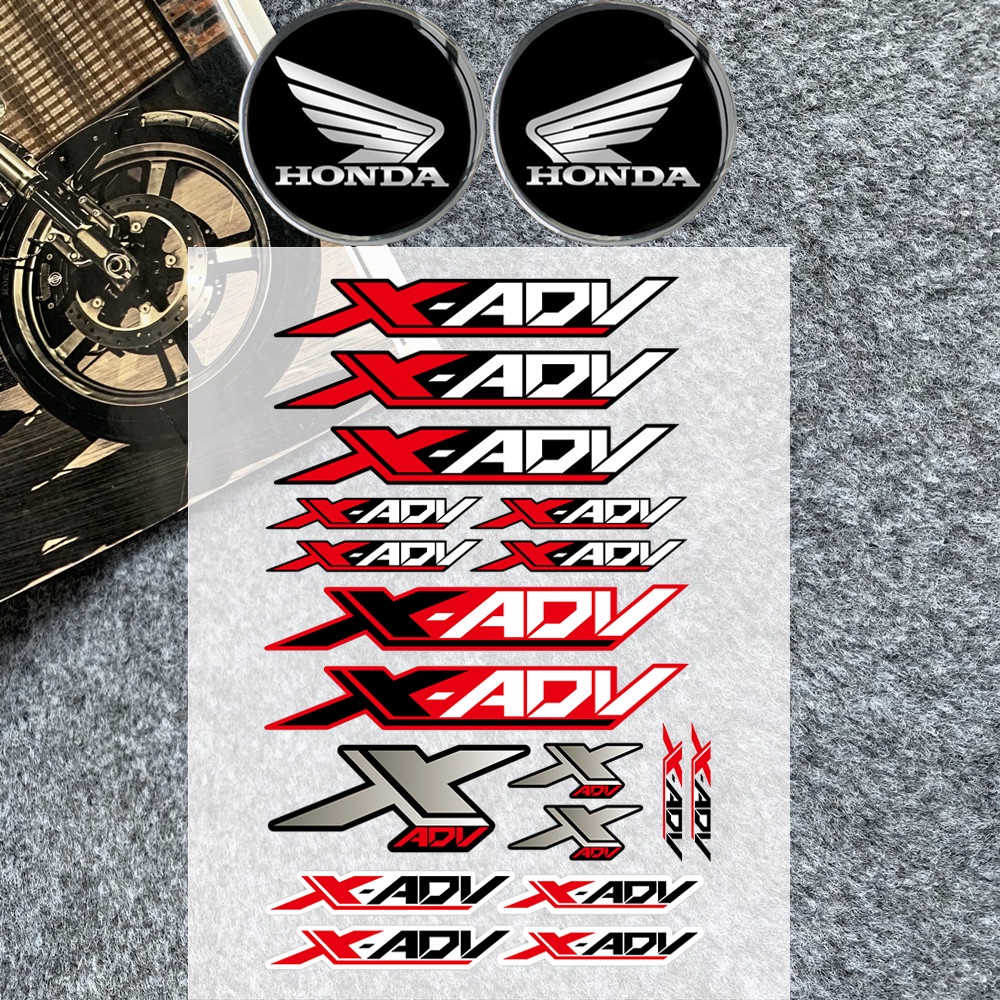 Adventure Reflective Sticker X-ADV Decal For HONDA XADV 750 xadv750 ...