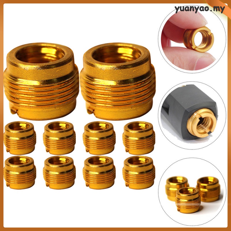 10 Pcs Stand Adapter Mic Thread Adapters Microphone Screw Kit Tripod