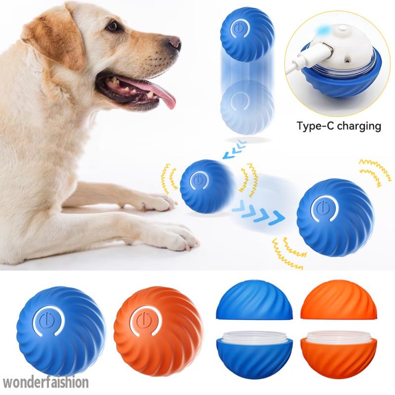Smart Dog Toy Ball Automatic Moving Bouncing Rolling Ball for Small