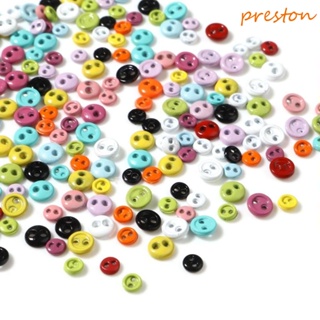 6mm Candy Color Resin Buttons 2 Hole Mini Round Tiny Buttons for DIY Craft  Doll Clothing Sewing Embellishments Scrapbooking
