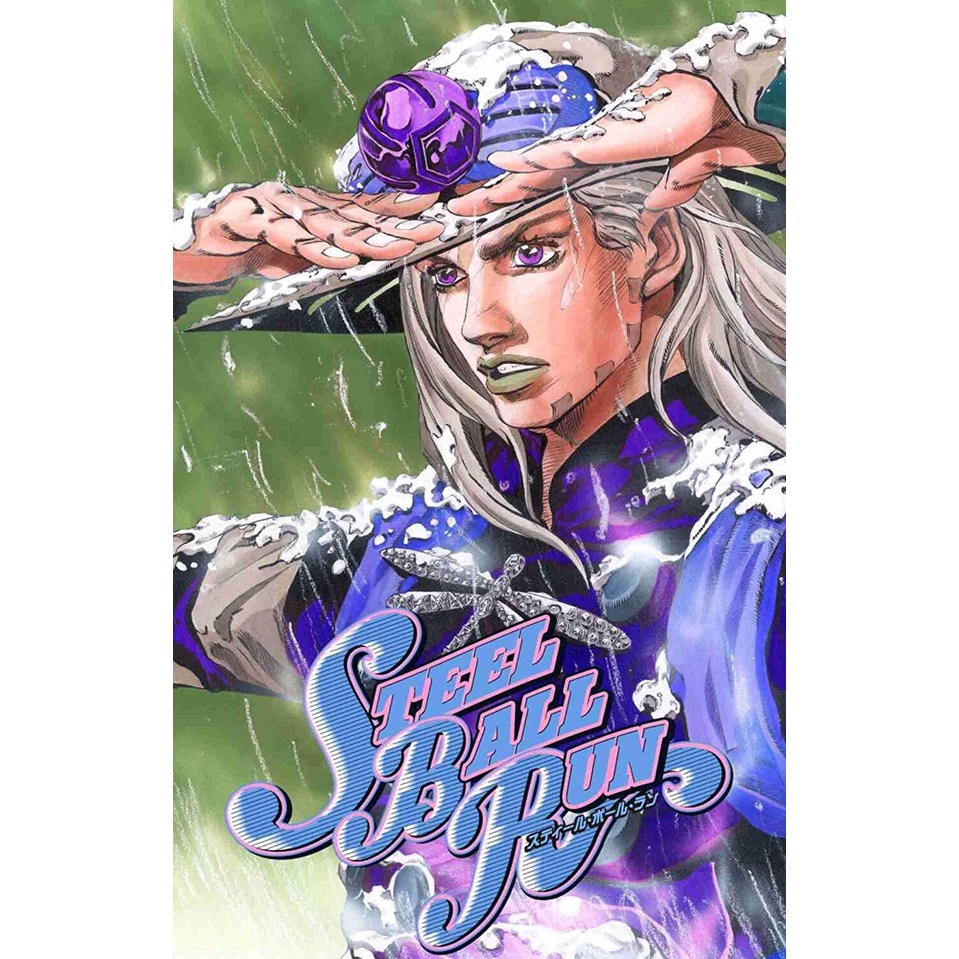 Jojos Bizarre Adventure Poster Steel Ball Run Julius·caesar·zeppeli