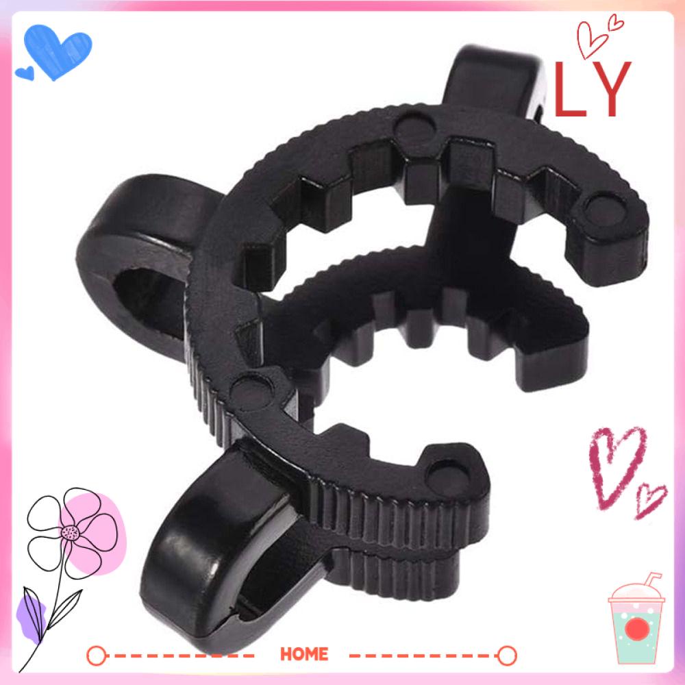 LYHOME Lab Keck Clamp, Plastic 14mm Keck Clips, Ground Glass Joint 14/