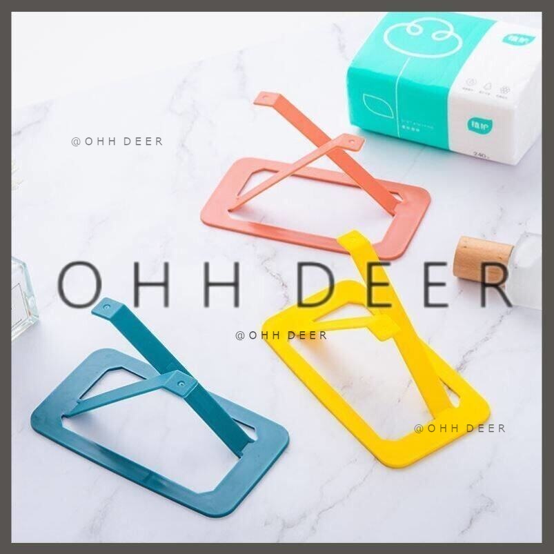 OHHDEER Tissue box Automatic Spring Box Bottom Support One Draw To The ...