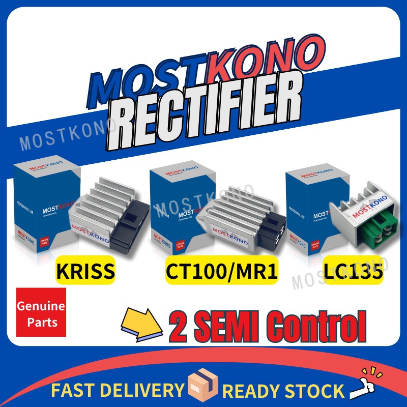 MODENAS RECTIFIER REGUALTOR KRISS 1 KRISS 2 CT100 KRISS100 MR1 KRISS