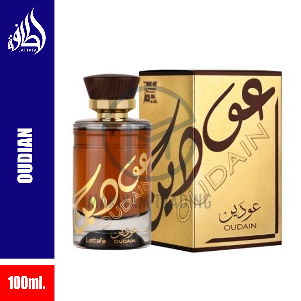 🌿 Oudain 🌿 - Eau De Parfum Spray (100 ml - 3.4Fl oz) by Lattafa | Shopee  Malaysia