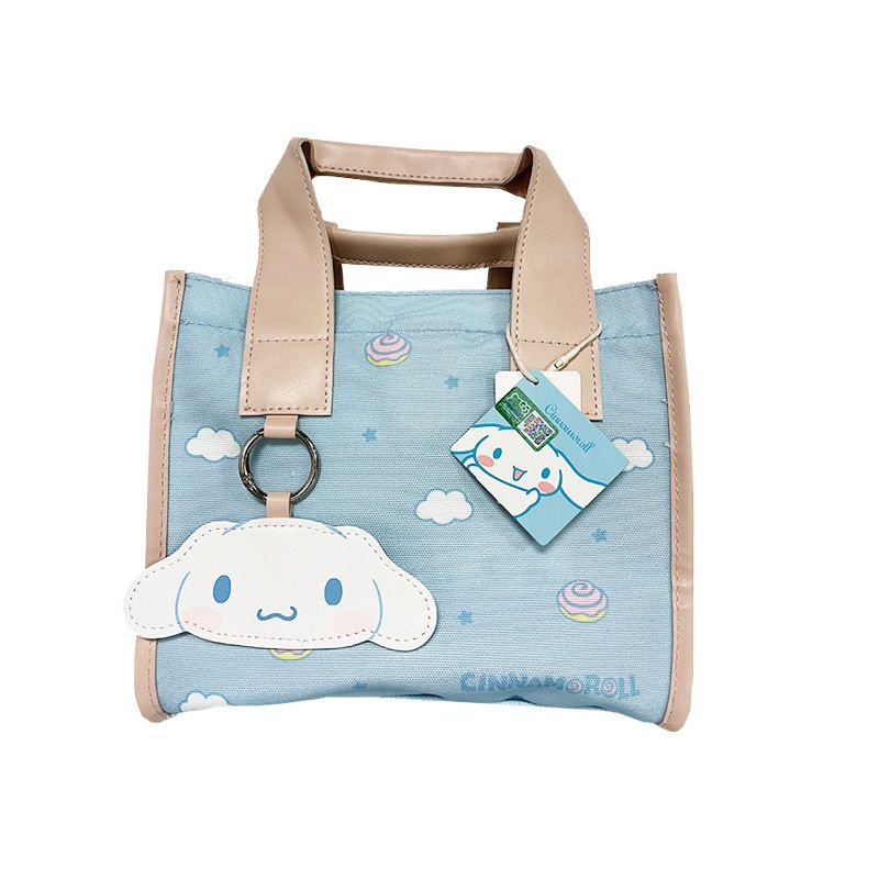 Miniso Sanrio Cinnamoroll Babycinnamoroll Square Lunch Box Bag Tote Bag ...