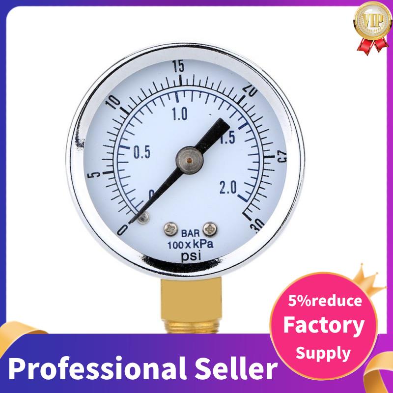 Mini Dial Pressure Gauge scale Black Shopee Malaysia