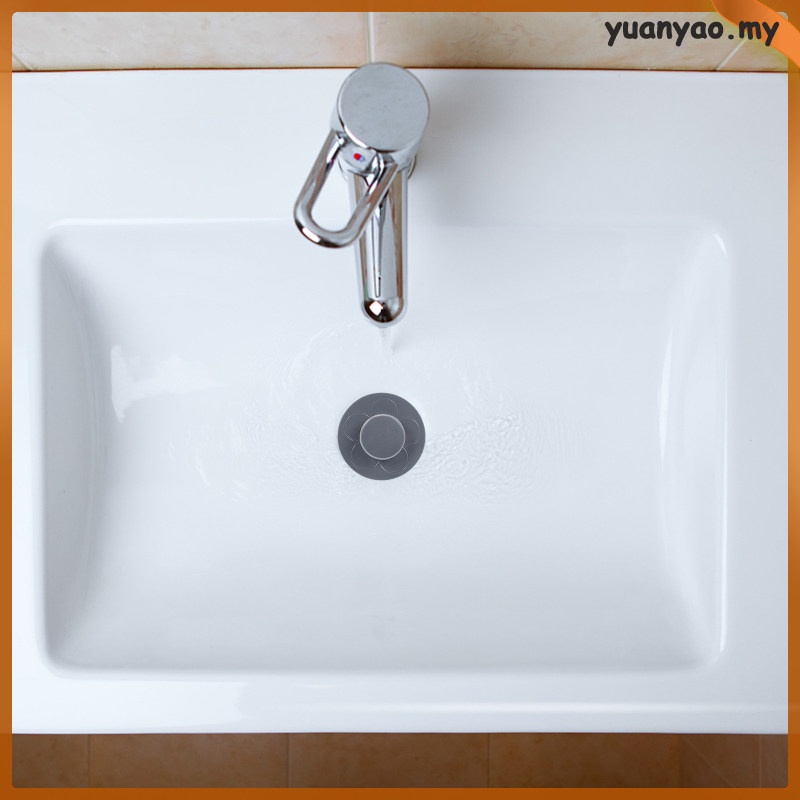 Plastic Sink Tub Vanity Accessories Press The Spring Core Strainers