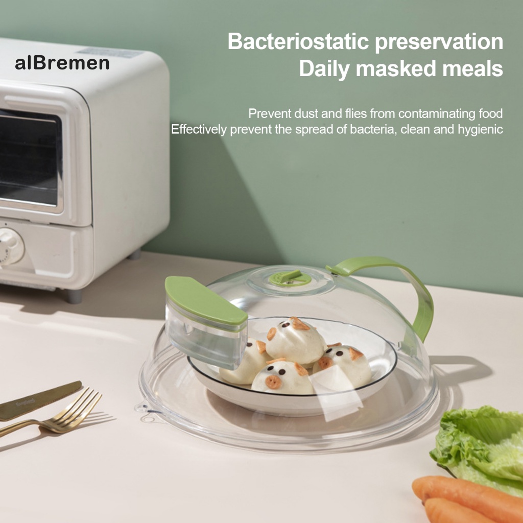 (New) Microwave Safe Food Cover Rotatable Vented Microwave Food Cover Heat Resistant Splatter