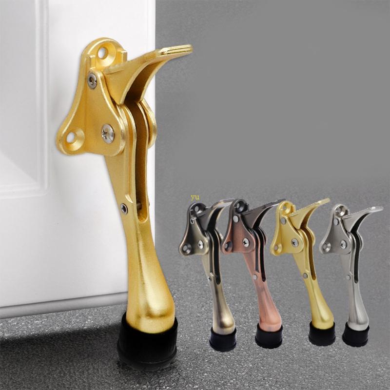yu One for Touch Door Stopper Floormounted Kickdown Door Stop Antique