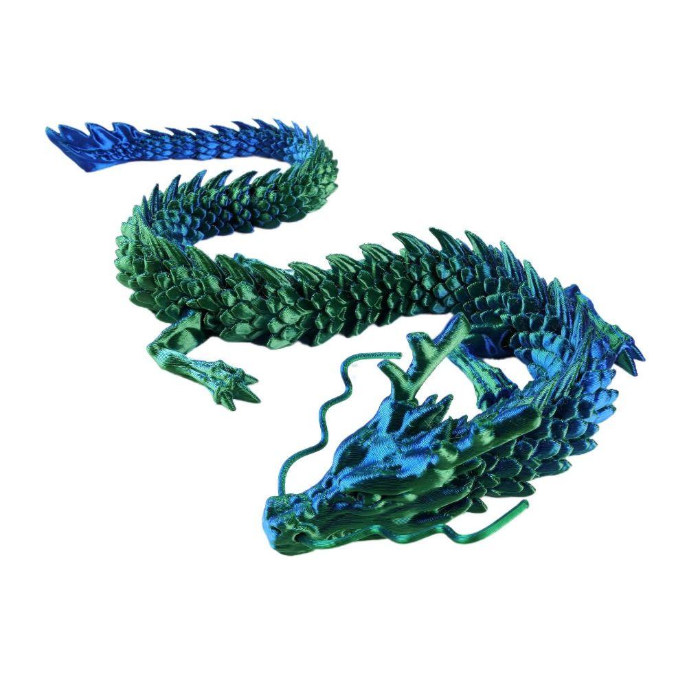 JEREMY1 Articulated Chinese Dragon, 3D Printed Joint Movable Dragon ...