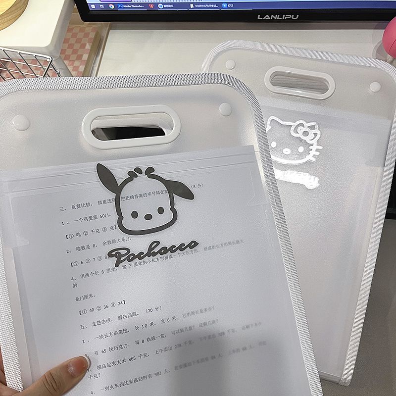 Sanrio Test Paper Storage Bag a4 Vertical Version Cartoon Student ...