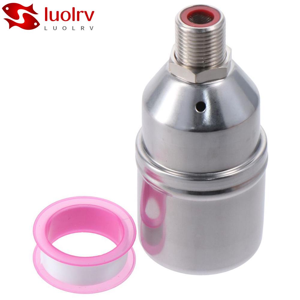 LUOLRV Float Valve, 1/2 inch Connector 304 Stainless Steel Water Level