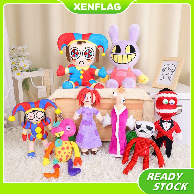 The Amazing Digital Circus Jax plush toy cartoon Pomni cute rabbit