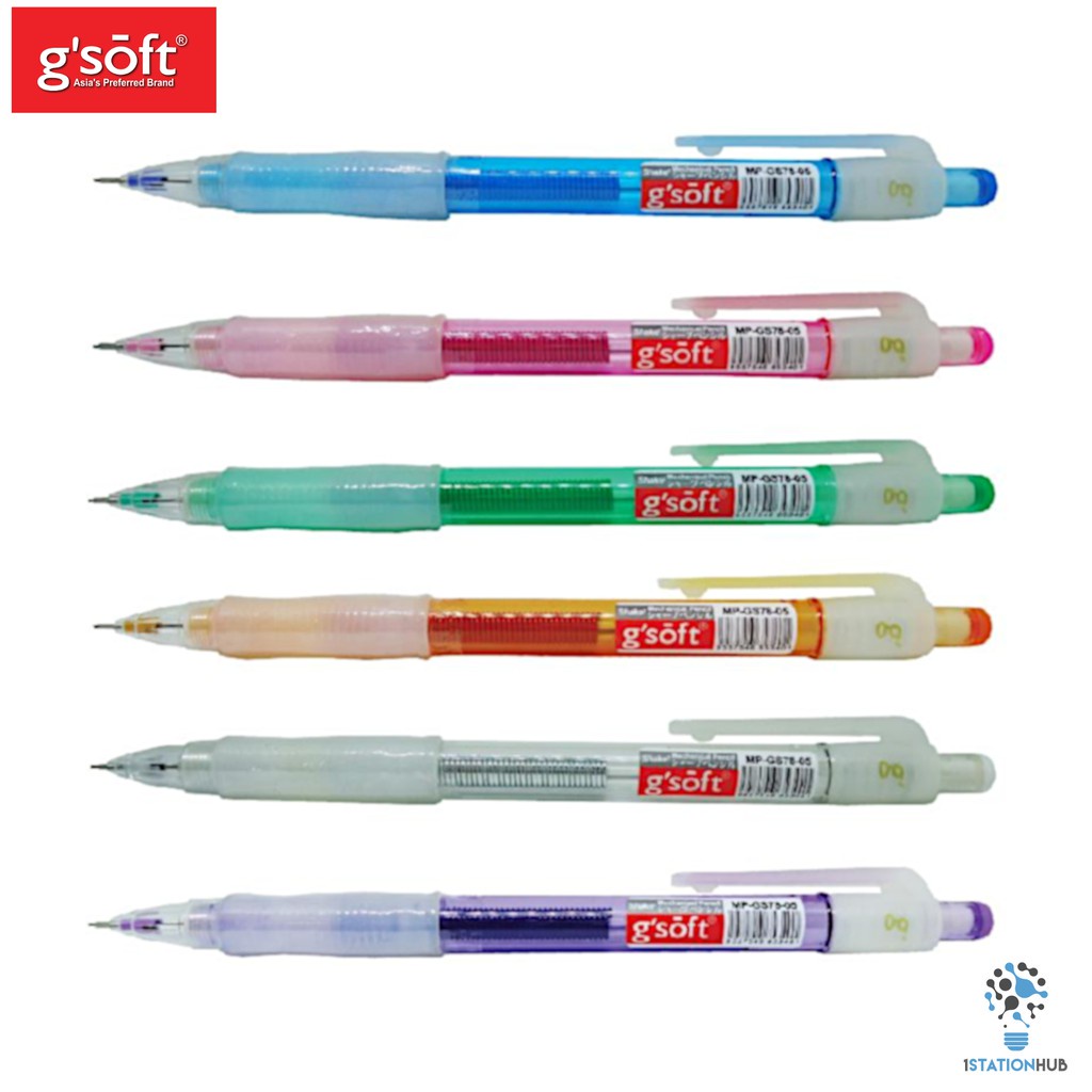 G'Soft Trendy 78 Shaker Mechanical Pencil | Shake-Shake Pencils | 0.5mm ...