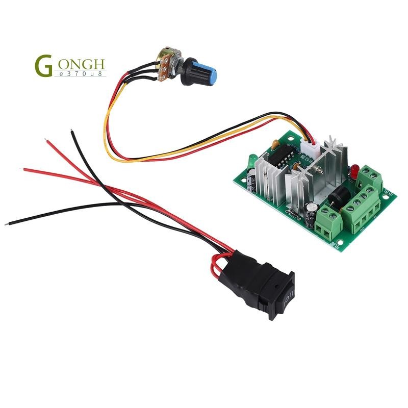 PWM DC Motor Speed Controller Switch DC 20A Current Regulator 10-60V ...
