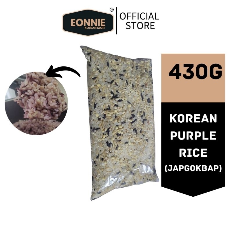 Korean Purple Rice Nasi purple korea Korean multigrain rice