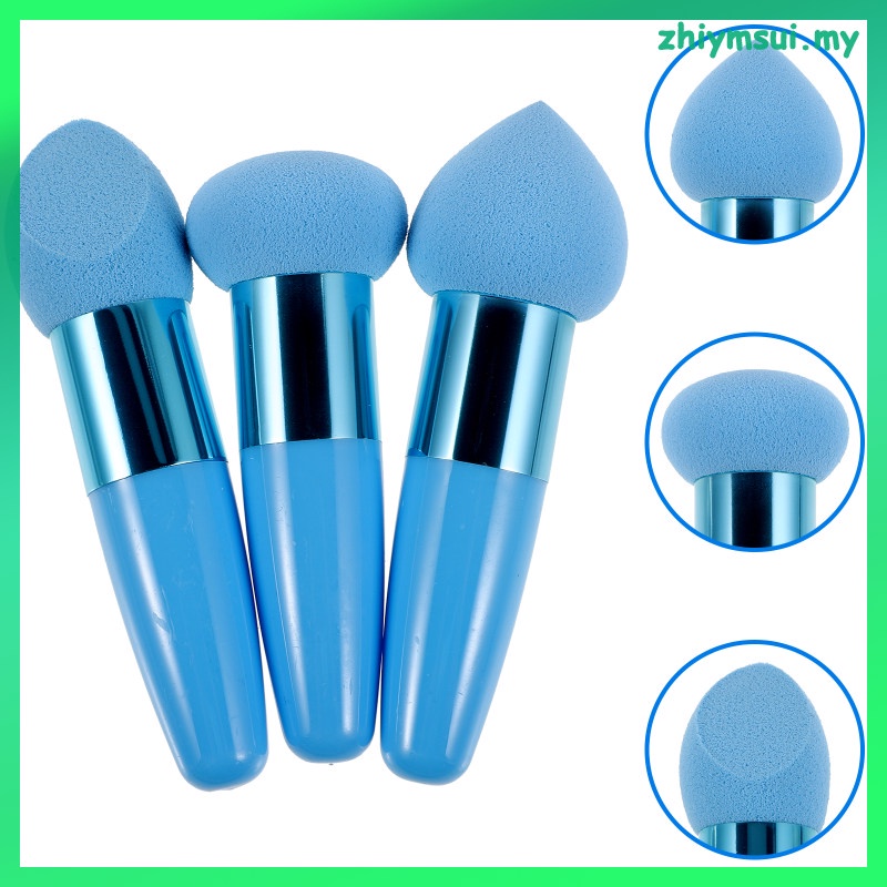 Foundation Sponge Handle Cosmetic Powder Puff Beauty Pen Blender