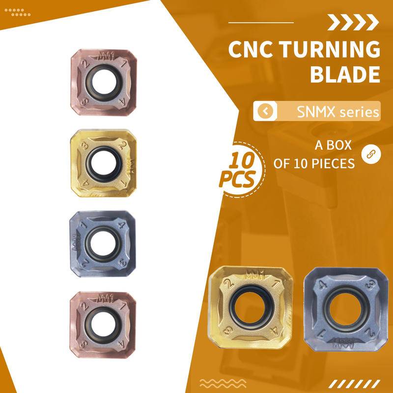 10pcs CNC Lathe Inserts SNMX1206ANN-MM High Quality External Turning ...