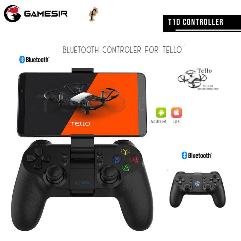 The GameSir T1d drone Bluetooth controller DJI Tello is compatible with