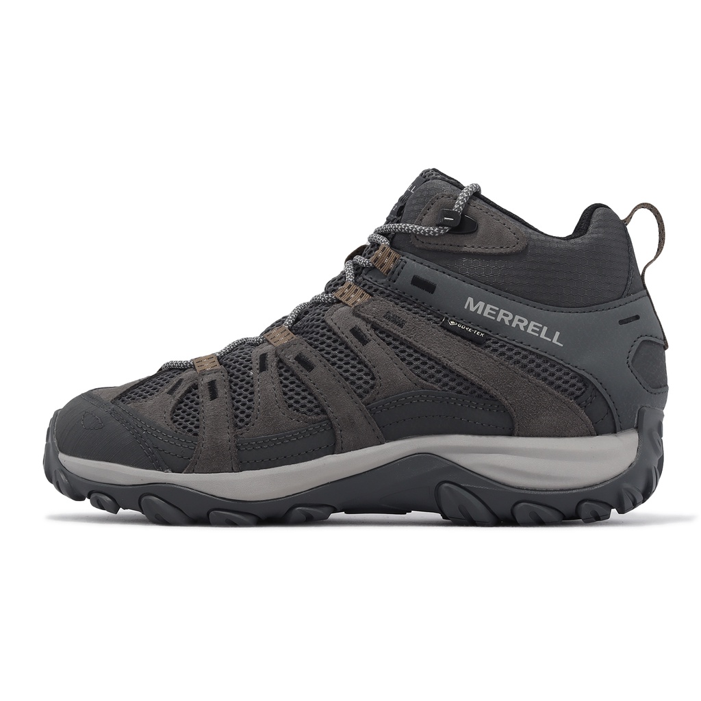 Merrell Hiking Shoes Alverstone 2 Mid GTX Waterproof Gray Outdoor Men's