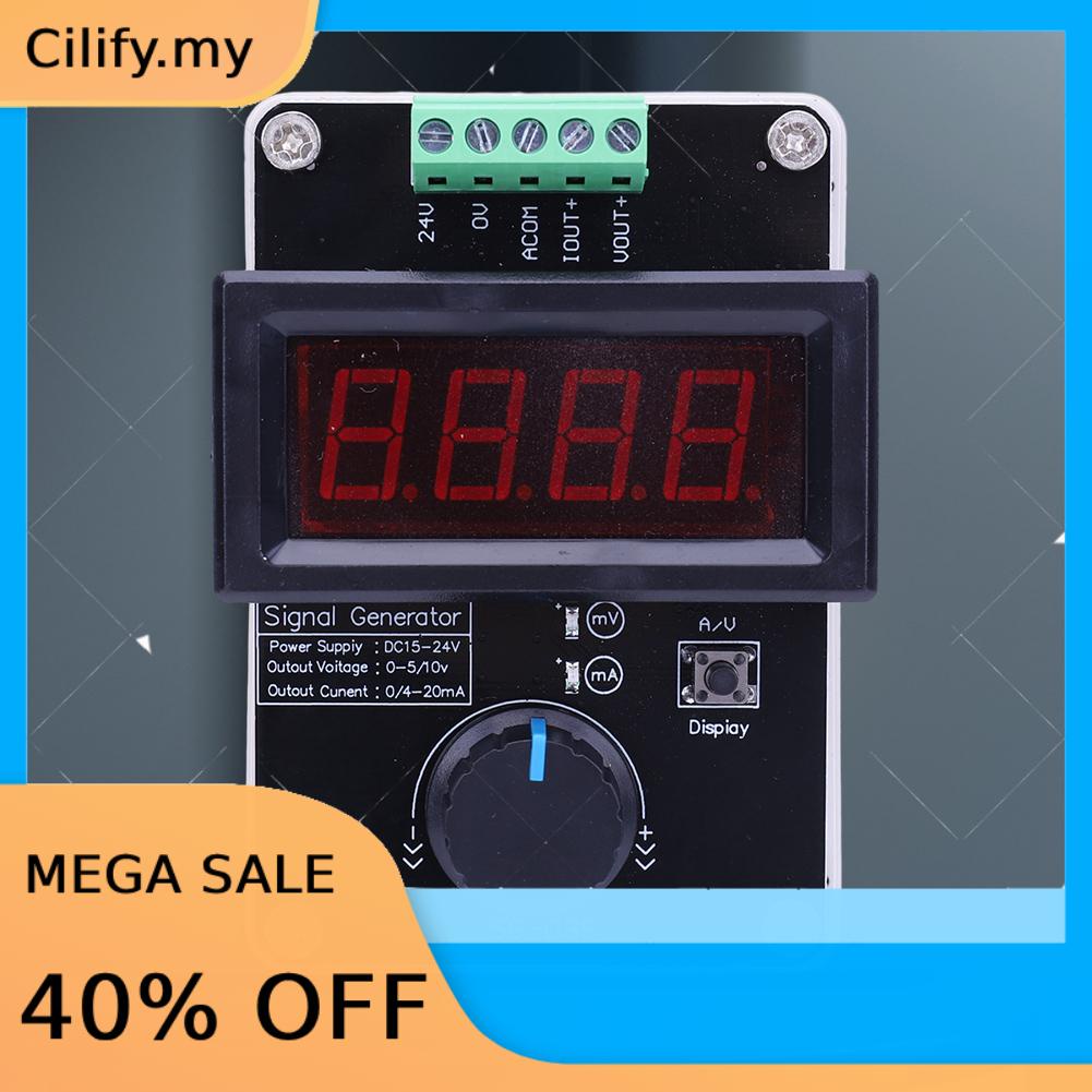 Electrical Simulator DC 0-10V 0/4-20MA Current Voltage Signal Generator ...
