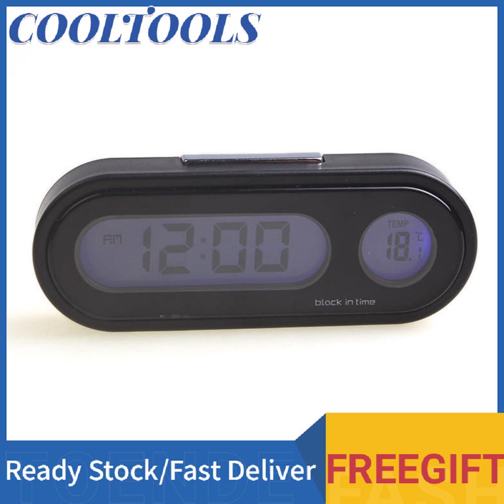 Cooltools Car Dash Clocks High Accuracy Easy To Read LCD Electronic