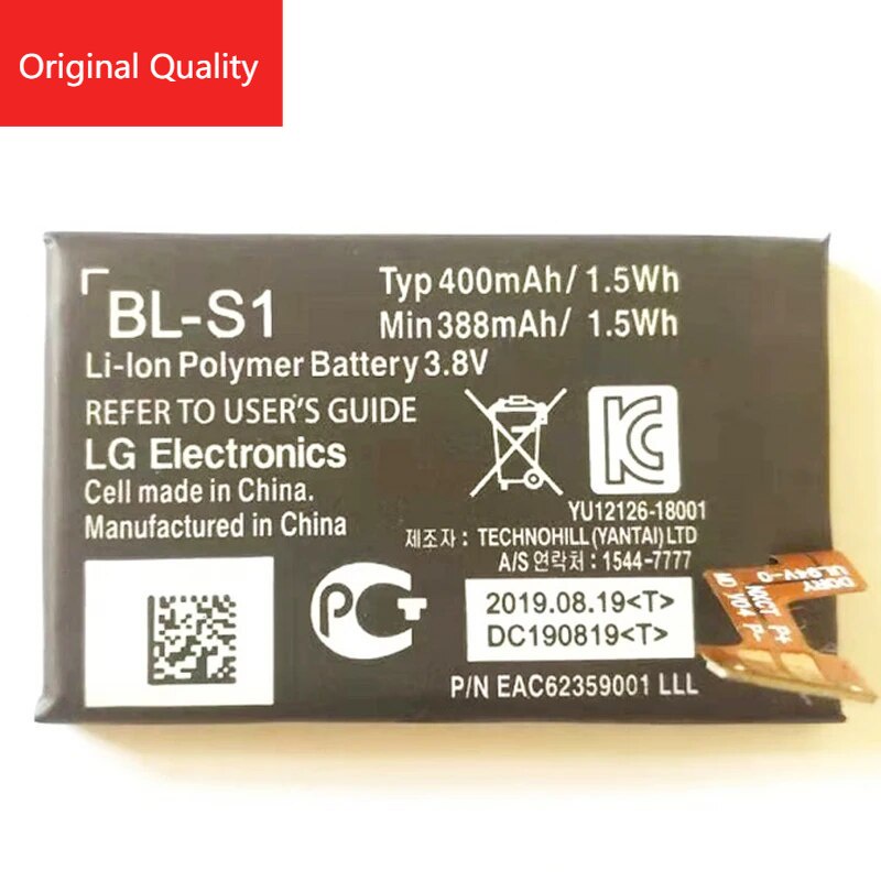 Lg g watch online battery