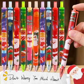 4pcs Christmas Pens Elk Ink Pens Animal Pens Gel Pens For Kids Deer Shaped  Fun Pens School Supplies