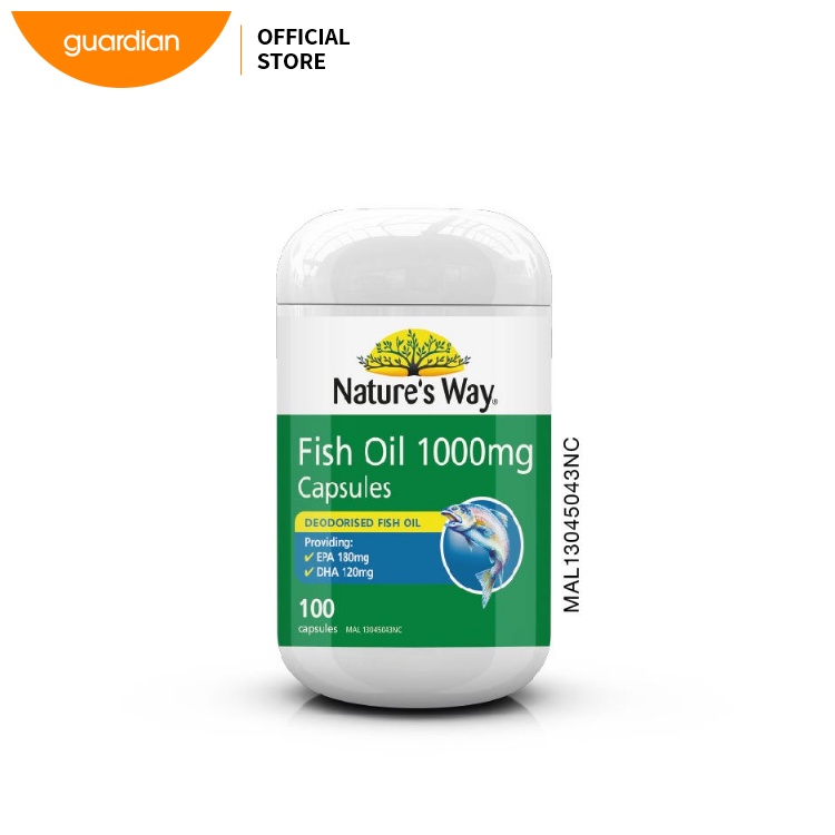 Nature's Way Fish Oil 1000mg 100's | Shopee Malaysia