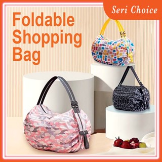 B180 Foldable Shopping Bag Travel Bag Eco Bag Reusable Bag Grocery Bag Recycle Bag Beli belah Bag Berjalanan Bag Besar Shopee Malaysia