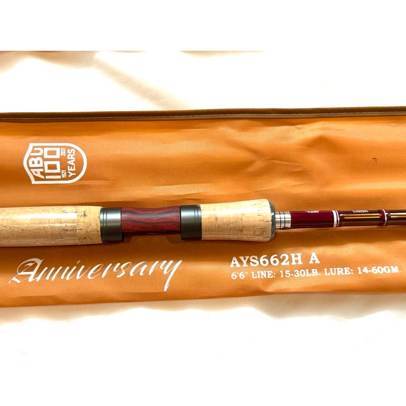 ABU GARCIA 100 YEARS ANNIVERSARY LIMITED EDITION FISHING ROD | Shopee  Malaysia