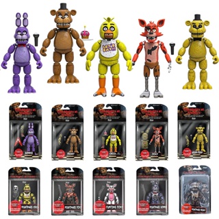 Anime Fnaf Pvc Toys 5 Model Figure Fnaf Toys Sister Location Funtime Foxy  Ballora Puppet Figure Freddyss Bear Doll Action Toys - AliExpress