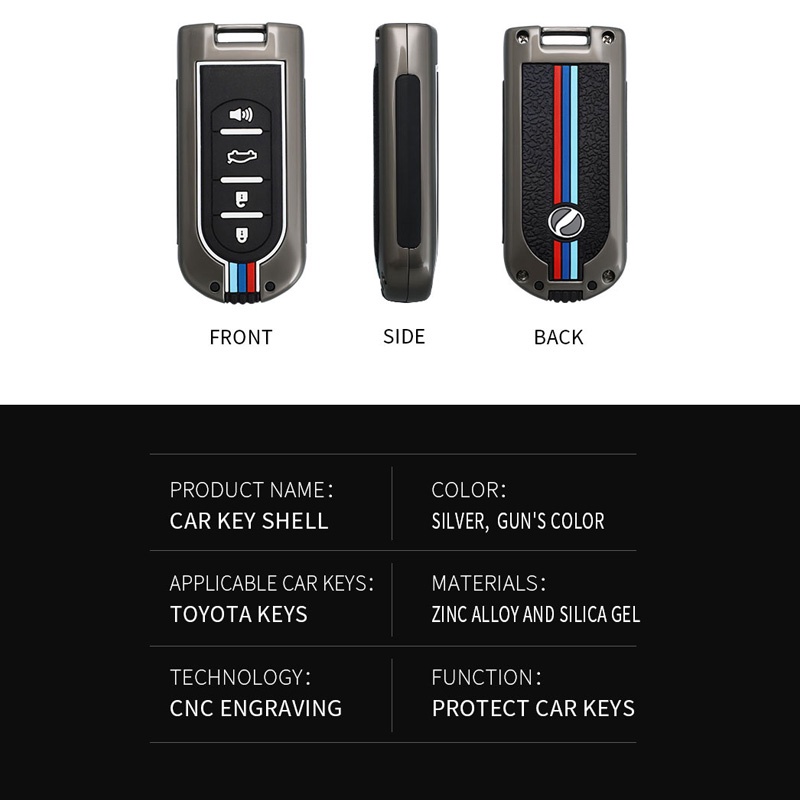 For Perodua Bezza / Aruz / Axia / MYVI 2018 - 2021 Remote Key Case ...
