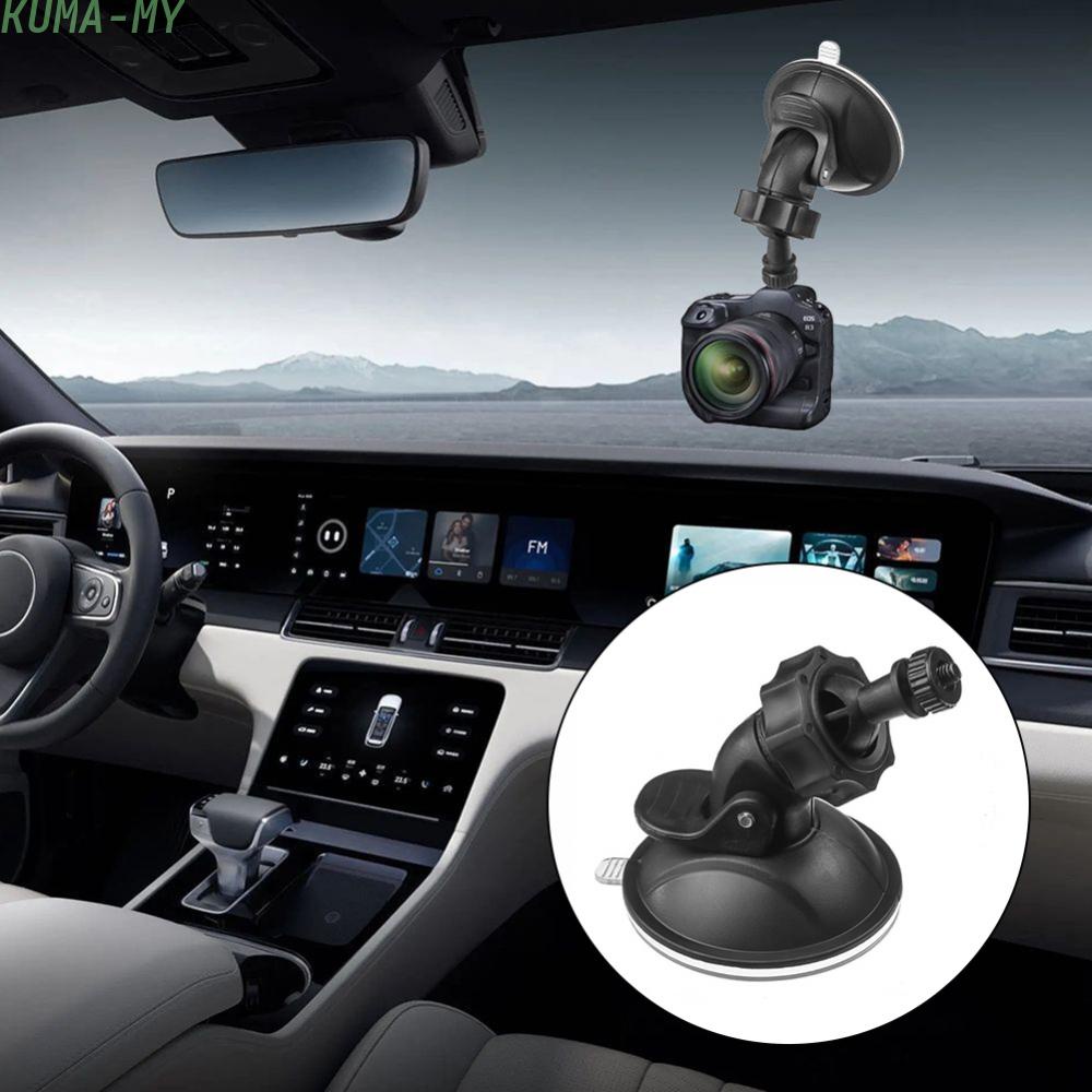 Dash Cam Holder Suction Cup Degrees Abs Black Button Dvr Quick Release Shopee Malaysia